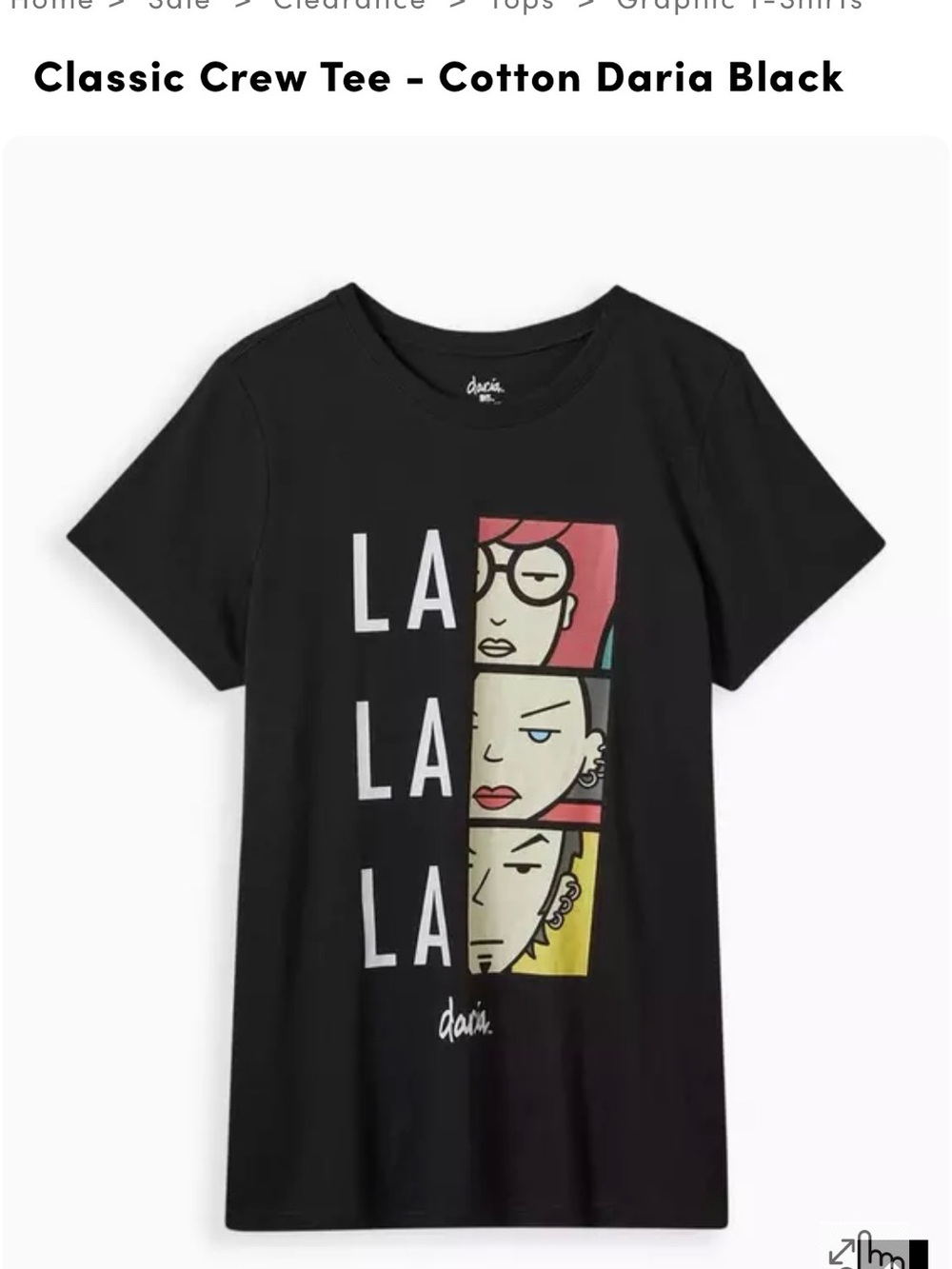 Torrid - Daria Graphic Tee